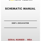 SCHEMATIC MANUAL - (CAT) CATERPILLAR 330F L EXCAVATOR - S/N WBA
