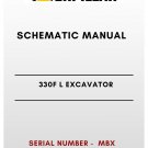 SCHEMATIC MANUAL - (CAT) CATERPILLAR 330F L EXCAVATOR - S/N MBX