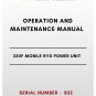 OPERATION AND MAINTENANCE MANUAL - (CAT) CATERPILLAR 330F MOBILE HYD POWER UNIT - S/N B32 - PDF File