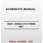 SCHEMATIC MANUAL - (CAT) CATERPILLAR 330D L MOBILE HYD POWER UNIT - S/N H3D