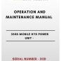 OPERATION AND MAINTENANCE MANUAL - (CAT) CATERPILLAR 330D MOBILE HYD POWER UNIT - S/N D3D - PDF File