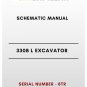 SCHEMATIC MANUAL - (CAT) CATERPILLAR 330B L EXCAVATOR - S/N 8TR