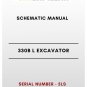 SCHEMATIC MANUAL - (CAT) CATERPILLAR 330B L EXCAVATOR - S/N 5LS