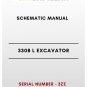 SCHEMATIC MANUAL - (CAT) CATERPILLAR 330B L EXCAVATOR - S/N 3ZZ