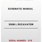 SCHEMATIC MANUAL - (CAT) CATERPILLAR 330B L EXCAVATOR - S/N 3YR