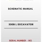 SCHEMATIC MANUAL - (CAT) CATERPILLAR 330B L EXCAVATOR - S/N 1KS
