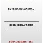 SCHEMATIC MANUAL - (CAT) CATERPILLAR 330B EXCAVATOR - S/N 5EZ