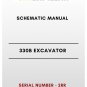 SCHEMATIC MANUAL - (CAT) CATERPILLAR 330B EXCAVATOR - S/N 2RR