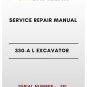 SERVICE REPAIR MANUAL - (CAT) CATERPILLAR 330-A L EXCAVATOR - S/N 2EL - PDF File