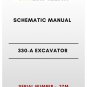 SCHEMATIC MANUAL - (CAT) CATERPILLAR 330-A EXCAVATOR - S/N 2ZM