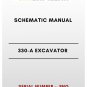 SCHEMATIC MANUAL - (CAT) CATERPILLAR 330-A EXCAVATOR - S/N 9NG