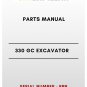 PARTS MANUAL - (CAT) CATERPILLAR 330 GC EXCAVATOR - S/N RBN