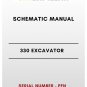 SCHEMATIC MANUAL - (CAT) CATERPILLAR 330 EXCAVATOR - S/N PFN