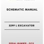 SCHEMATIC MANUAL - (CAT) CATERPILLAR 329F L EXCAVATOR - S/N GCX
