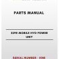 PARTS MANUAL - (CAT) CATERPILLAR 329E MOBILE HYD POWER UNIT - S/N KNR