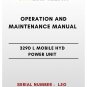 SCHEMATIC MANUAL - (CAT) CATERPILLAR 329D L MOBILE HYD POWER UNIT - S/N L5G