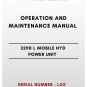 OPERATION AND MAINTENANCE MANUAL - (CAT) CATERPILLAR 329D L MOBILE HYD POWER UNIT - S/N L5G