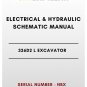 ELECTRICAL & HYDRAULIC SCHEMATIC MANUAL - (CAT) CATERPILLAR 326D2 L EXCAVATOR - S/N NBX