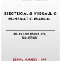 ELECTRICAL & HYDRAULIC SCHEMATIC MANUAL - (CAT) CATERPILLAR 326D2 HEX BASED SPL SOLUTION - S/N NPR