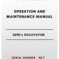 OPERATION AND MAINTENANCE MANUAL - (CAT) CATERPILLAR 329D L EXCAVATOR - S/N WLT - PDF File