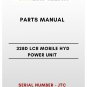 PARTS MANUAL - (CAT) CATERPILLAR 328D LCR MOBILE HYD POWER UNIT - S/N JTC