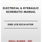 ELECTRICAL & HYDRAULIC SCHEMATIC MANUAL - (CAT) CATERPILLAR 328D LCR EXCAVATOR - S/N SWF