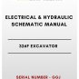 ELECTRICAL & HYDRAULIC SCHEMATIC MANUAL - (CAT) CATERPILLAR 326F EXCAVATOR - S/N GGJ