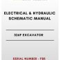 ELECTRICAL & HYDRAULIC SCHEMATIC MANUAL - (CAT) CATERPILLAR 326F EXCAVATOR - S/N FBR