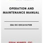 OPERATION AND MAINTENANCE MANUAL - (CAT) CATERPILLAR 326 GC EXCAVATOR - S/N EEC - PDF File