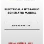 ELECTRICAL & HYDRAULIC SCHEMATIC MANUAL - (CAT) CATERPILLAR 326 EXCAVATOR - S/N MFJ