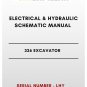 ELECTRICAL & HYDRAULIC SCHEMATIC MANUAL - (CAT) CATERPILLAR 326 EXCAVATOR - S/N LHY