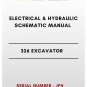 ELECTRICAL & HYDRAULIC SCHEMATIC MANUAL - (CAT) CATERPILLAR 326 EXCAVATOR - S/N JFH - PDF File