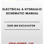 ELECTRICAL & HYDRAULIC SCHEMATIC MANUAL - (CAT) CATERPILLAR 325D MH EXCAVATOR - S/N C4H - PDF File