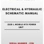 ELECTRICAL & HYDRAULIC SCHEMATIC MANUAL - (CAT) CATERPILLAR 325D L MOBILE HYD POWER UNIT - S/N X3N
