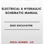 ELECTRICAL & HYDRAULIC SCHEMATIC MANUAL - (CAT) CATERPILLAR 325C EXCAVATOR - S/N JLD
