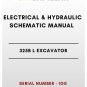 ELECTRICAL & HYDRAULIC SCHEMATIC MANUAL - (CAT) CATERPILLAR 325B L EXCAVATOR - S/N 1GS