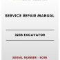 SERVICE REPAIR MANUAL - (CAT) CATERPILLAR 325B EXCAVATOR - S/N 8GM