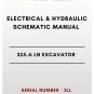 ELECTRICAL & HYDRAULIC SCHEMATIC MANUAL - (CAT) CATERPILLAR 325-A LN EXCAVATOR - S/N 3LL