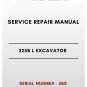 ELECTRICAL & HYDRAULIC SCHEMATIC MANUAL - (CAT) CATERPILLAR 325B L EXCAVATOR - S/N 5BS