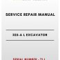 SERVICE REPAIR MANUAL - (CAT) CATERPILLAR 325-A L EXCAVATOR - S/N 7LJ - PDF File