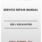 SERVICE REPAIR MANUAL - (CAT) CATERPILLAR 325 L EXCAVATOR - S/N 7CJ