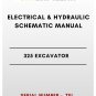 ELECTRICAL & HYDRAULIC SCHEMATIC MANUAL - (CAT) CATERPILLAR 325 EXCAVATOR - S/N TEL
