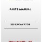 PARTS MANUAL - (CAT) CATERPILLAR 325 EXCAVATOR - S/N JNF - PDF File