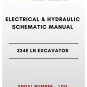 ELECTRICAL & HYDRAULIC SCHEMATIC MANUAL - (CAT) CATERPILLAR 324E LN EXCAVATOR - S/N LDG