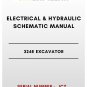 ELECTRICAL & HYDRAULIC SCHEMATIC MANUAL - (CAT) CATERPILLAR 324E EXCAVATOR - S/N JCZ