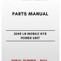PARTS MANUAL - (CAT) CATERPILLAR 324D LN MOBILE HYD POWER UNIT - S/N M4A