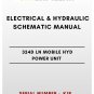 ELECTRICAL & HYDRAULIC SCHEMATIC MANUAL - (CAT) CATERPILLAR 324D LN MOBILE HYD POWER UNIT - S/N KJR