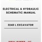 ELECTRICAL & HYDRAULIC SCHEMATIC MANUAL - (CAT) CATERPILLAR 324D L EXCAVATOR - S/N JAT - PDF File