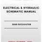 ELECTRICAL & HYDRAULIC SCHEMATIC MANUAL - (CAT) CATERPILLAR 324D EXCAVATOR - S/N ECH