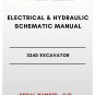 ELECTRICAL & HYDRAULIC SCHEMATIC MANUAL - (CAT) CATERPILLAR 324D EXCAVATOR - S/N CJX